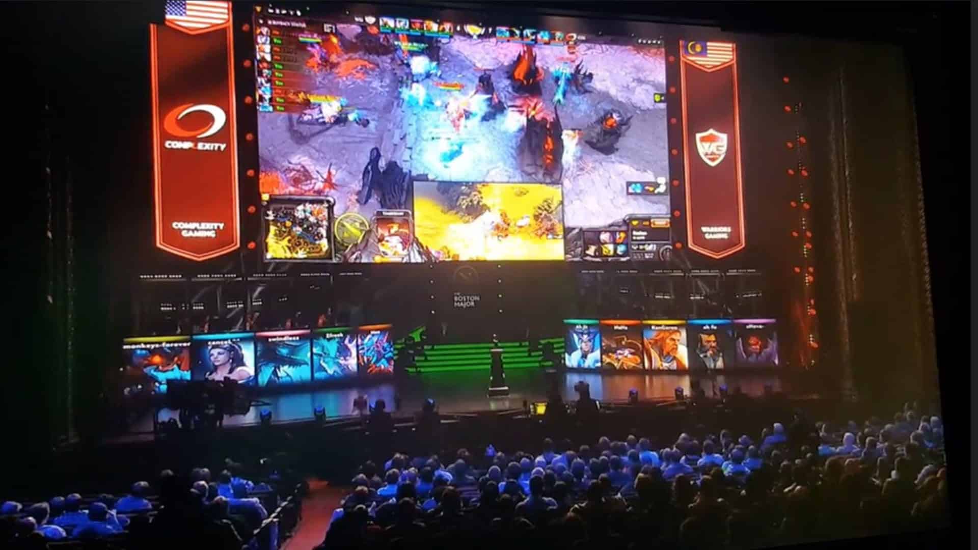 Neoti LED Video walls at Boston Major eSports tournament