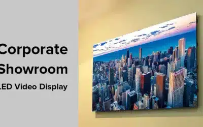 Neoti & Red Rocket Studios Team Up To Build A Corporate Showroom LED Video Display In Chicago-area
