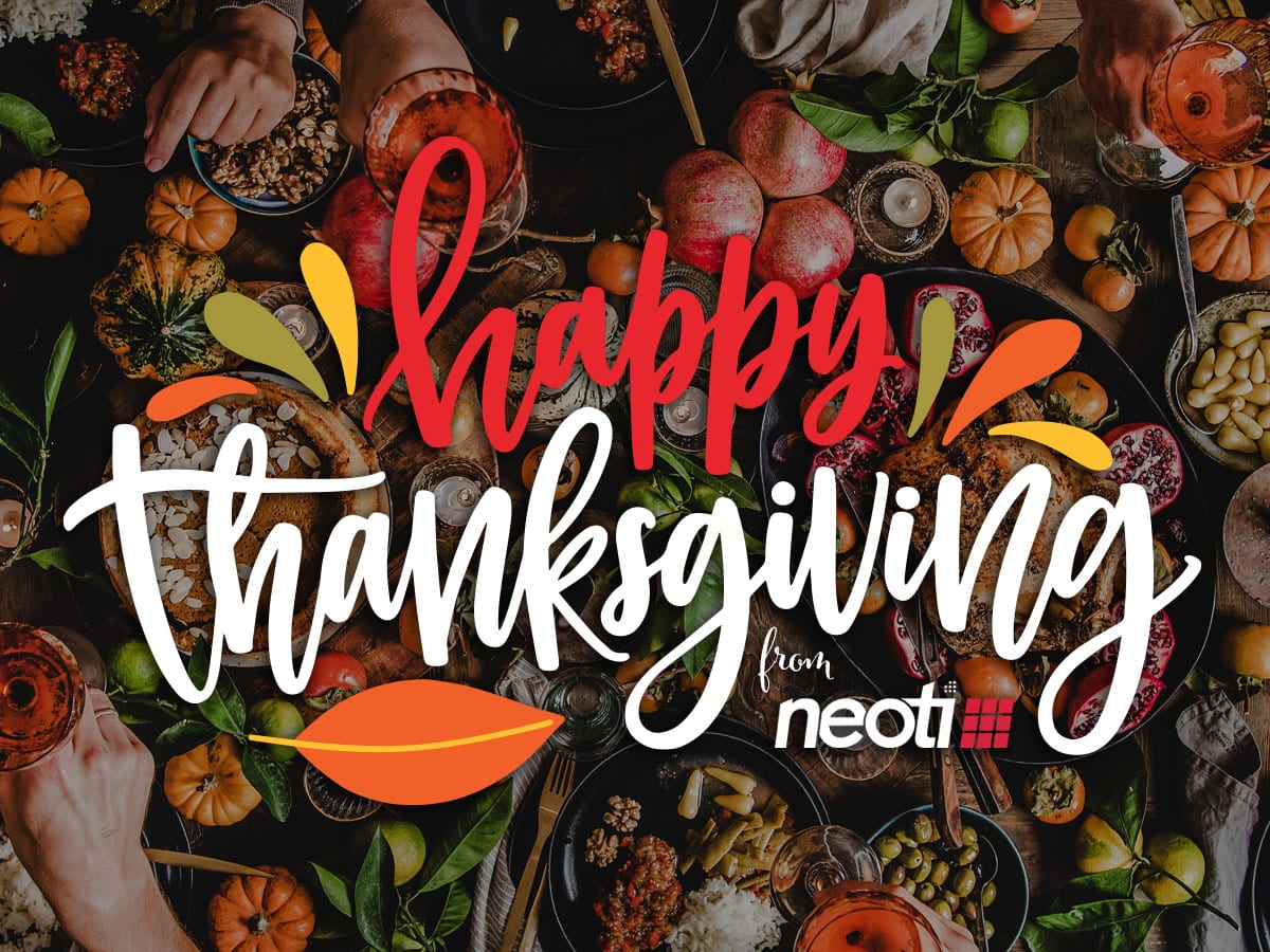 Neoti Thanksgiving Happy Thanksgiving