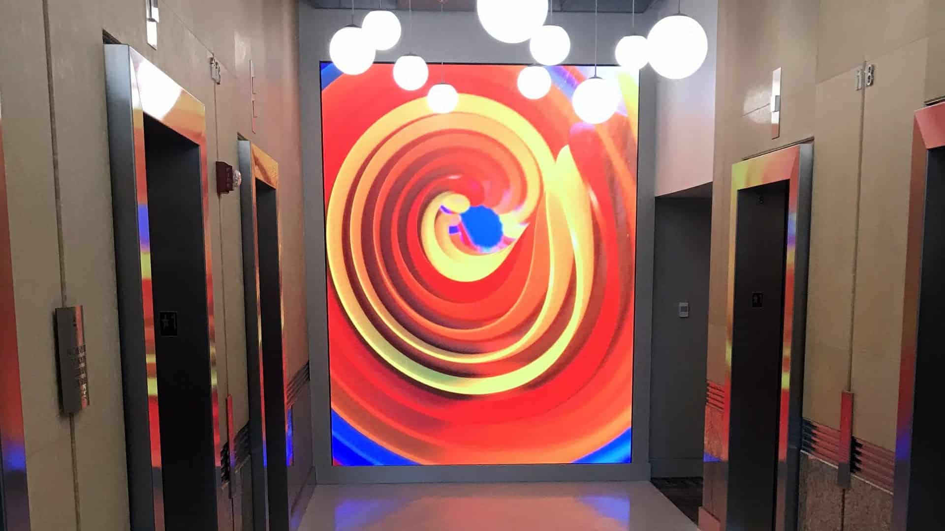 Neoti UHD 2.5 JLL Office Lobby
