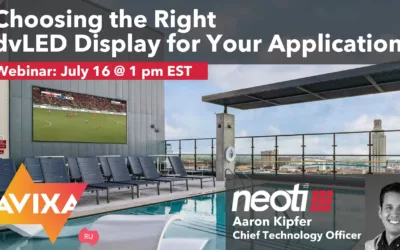 Webinar | Choosing the Right dvLED Display for Your Application