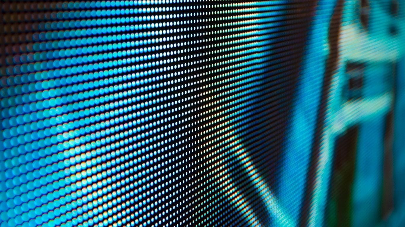 Led sales screen technology