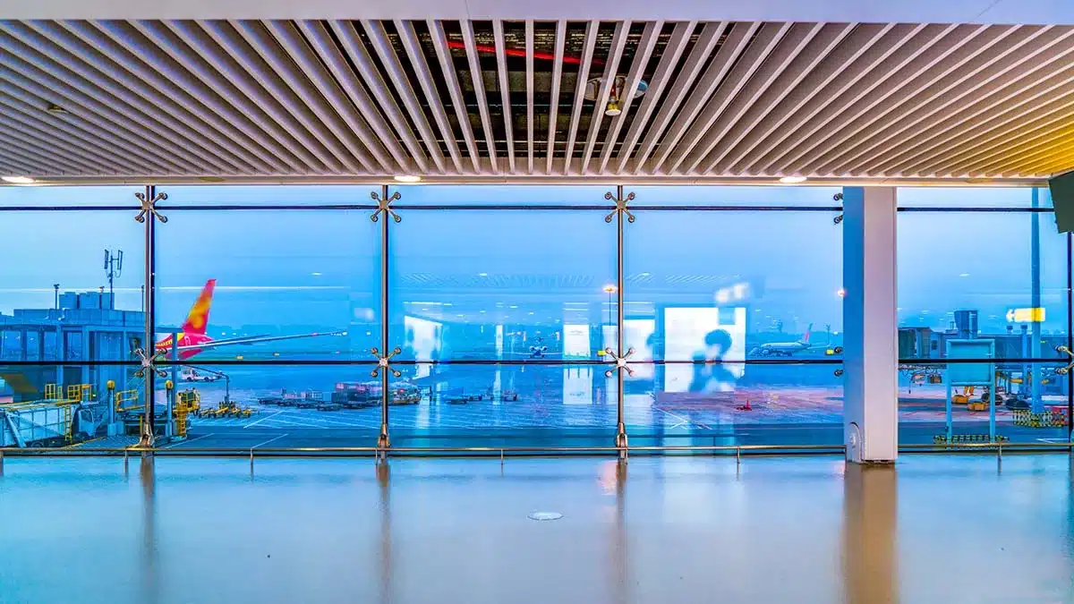 Chongqing airport terminal airport