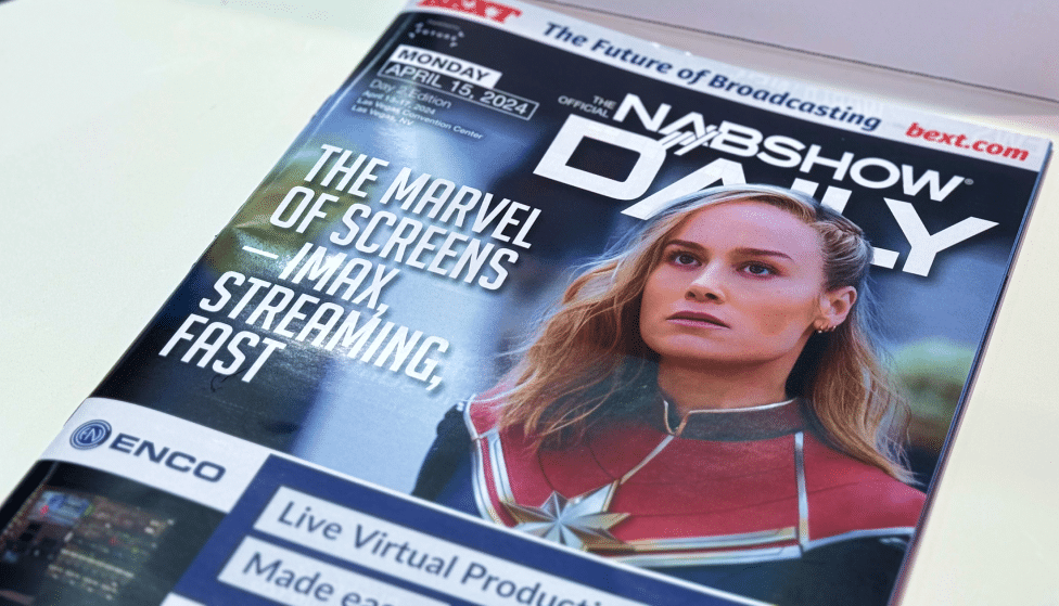 nab show daily pantone brochure