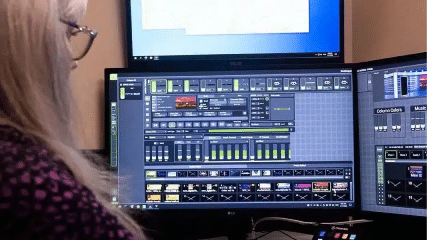 Software setup for an LED display