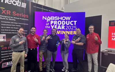 Neoti Secures Back-to-Back Wins at NAB Show Product of the Year Awards