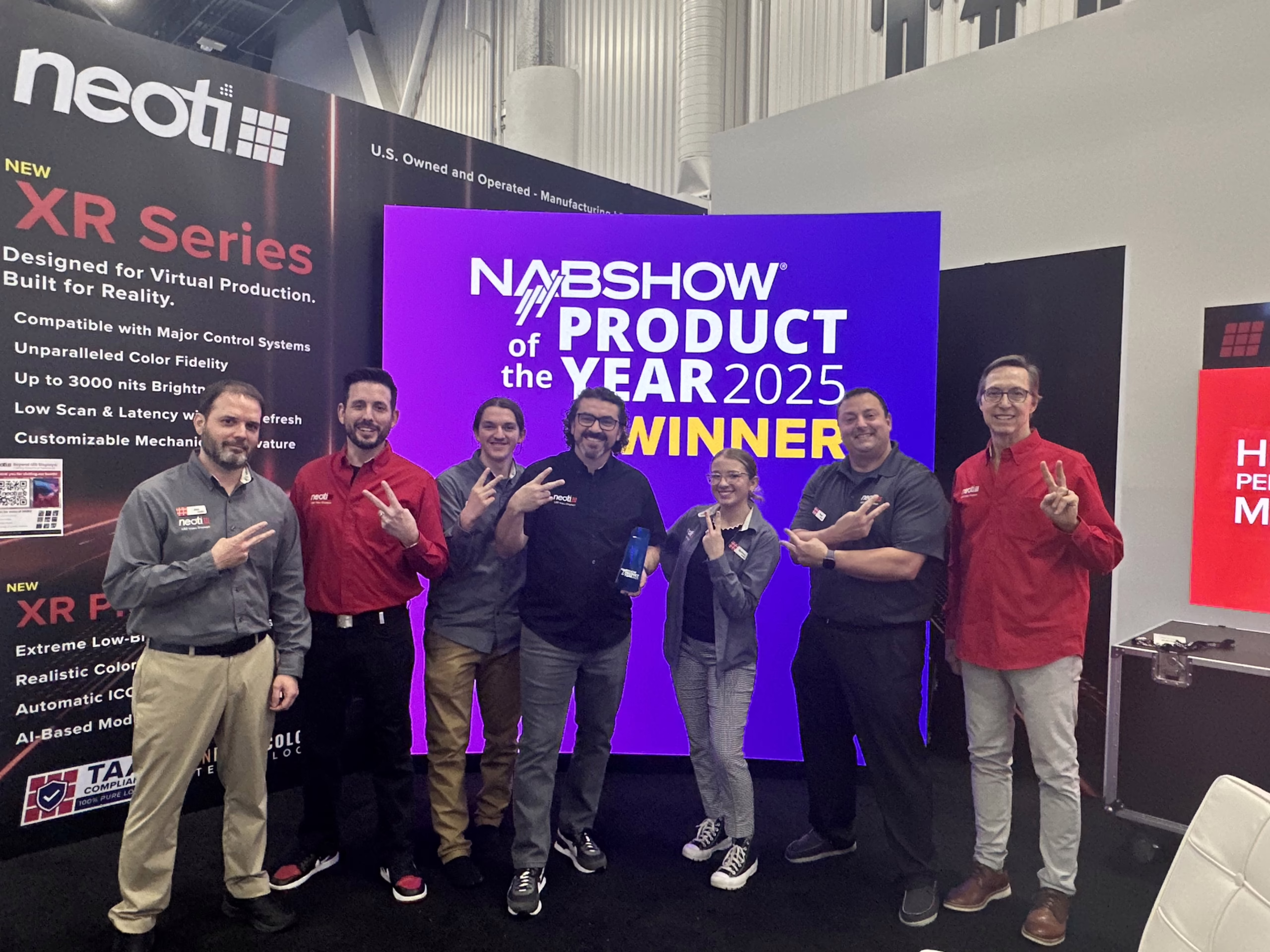 Neoti Secures Back-to-Back Wins at NAB Show Product of the Year Awards