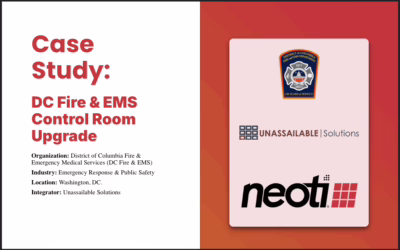 DC Fire & EMS Control Room Upgrade