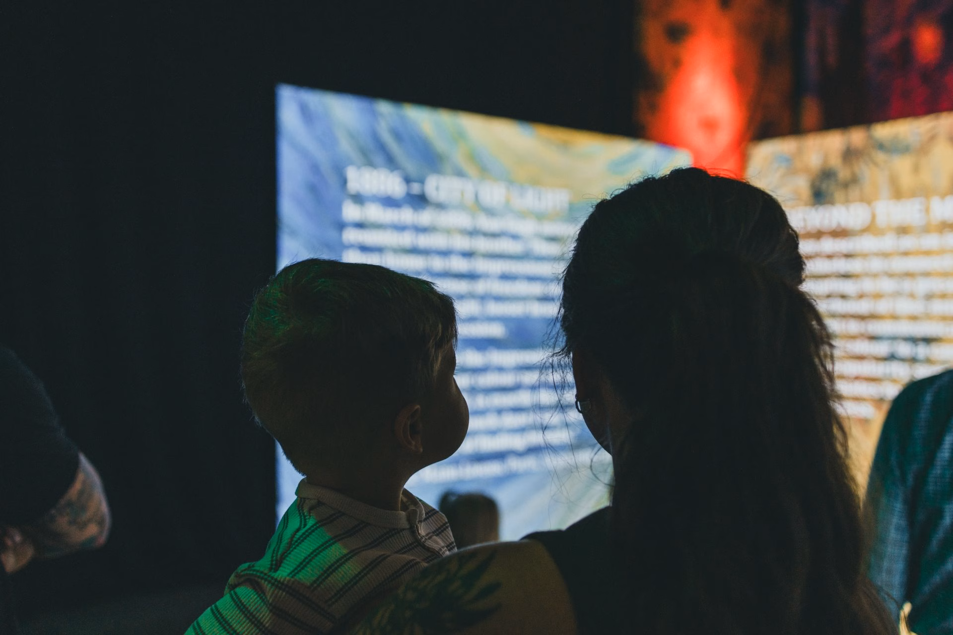 museum video wall